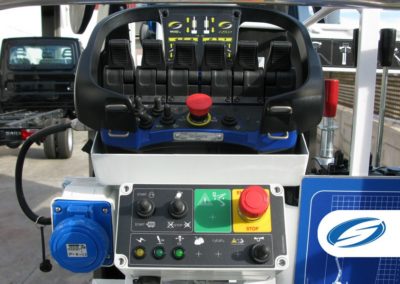 ForSte spj315 controles plataforma elevadora de oruga