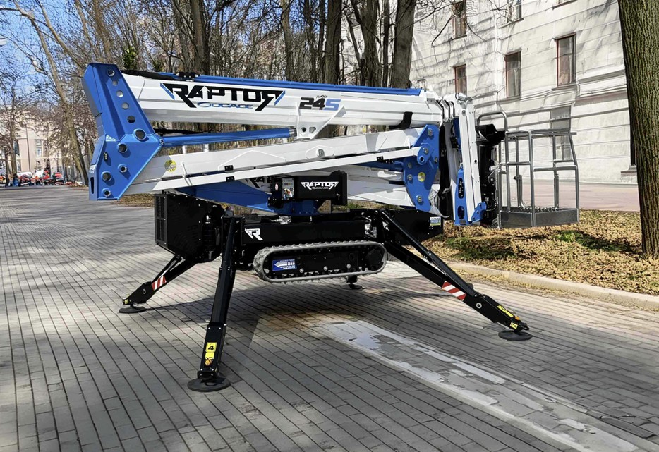 Plataforma elevadora de oruga Raptor 24S