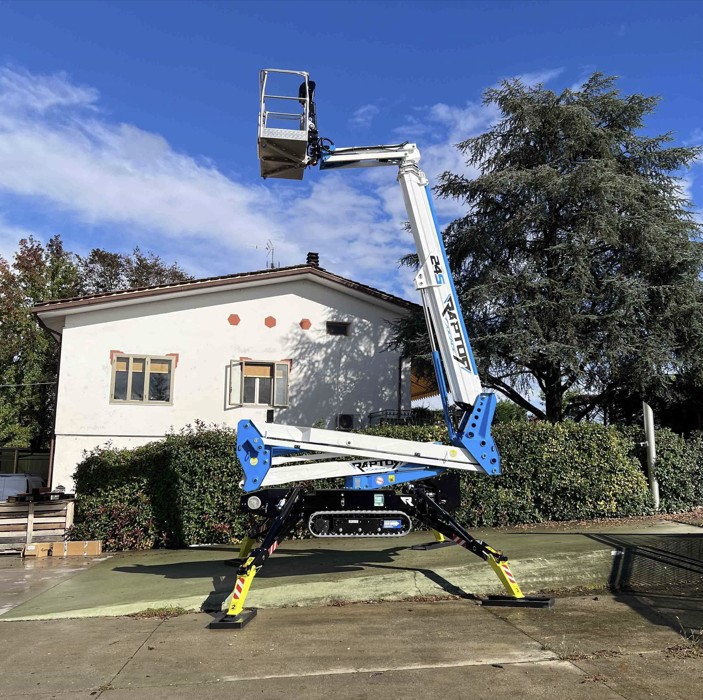 Plataforma elevadora de oruga Raptor 24S