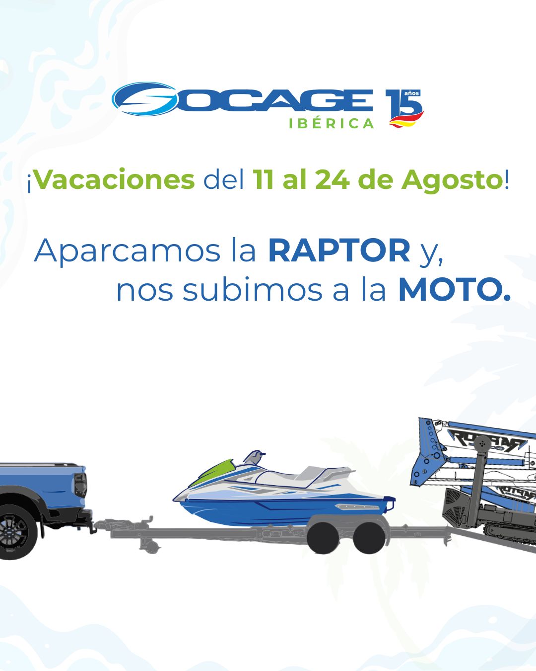 ¡Nos vamos de vacaciones!