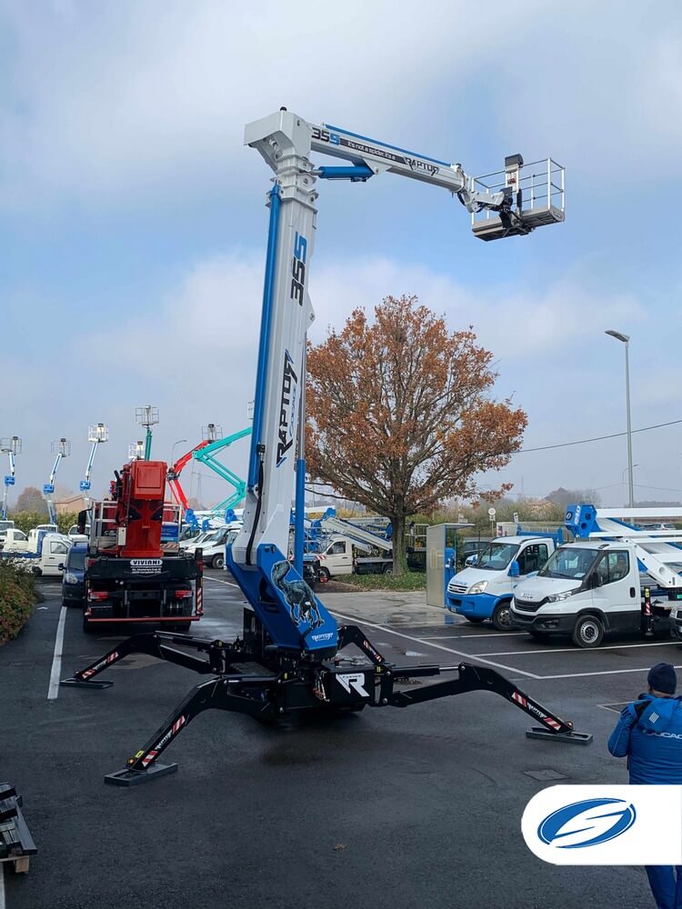 Plataforma elevadora de oruga Raptor 35S