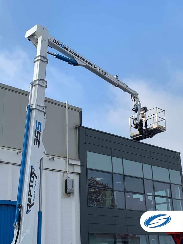 Plataforma elevadora de oruga Raptor 35S