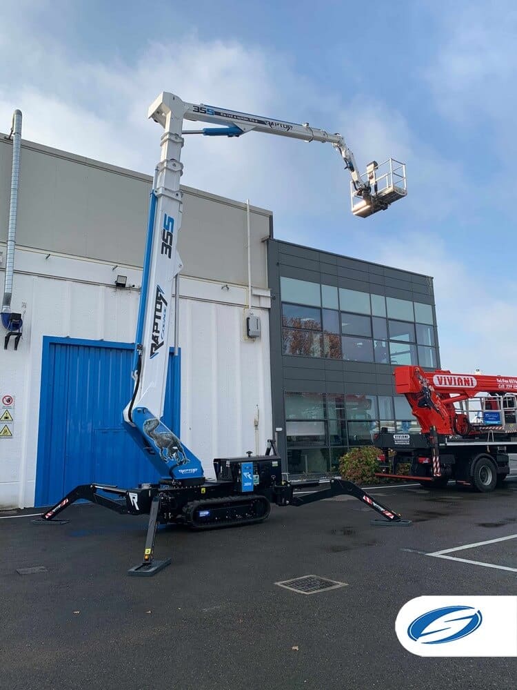 Plataforma elevadora de oruga Raptor 35S