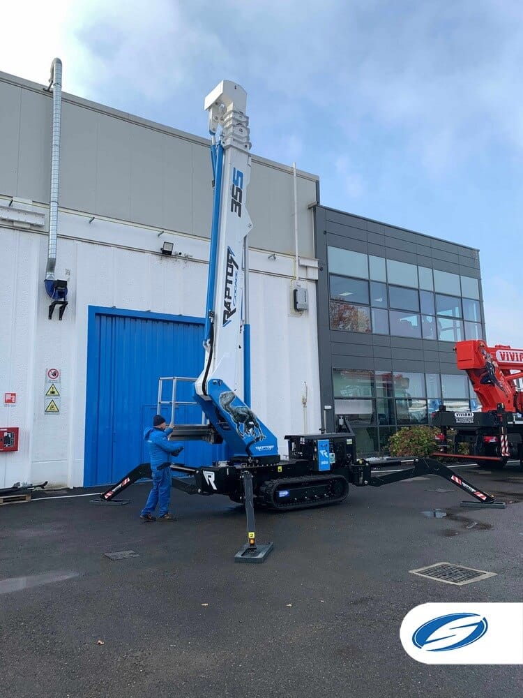 Plataforma elevadora de oruga Raptor 35S