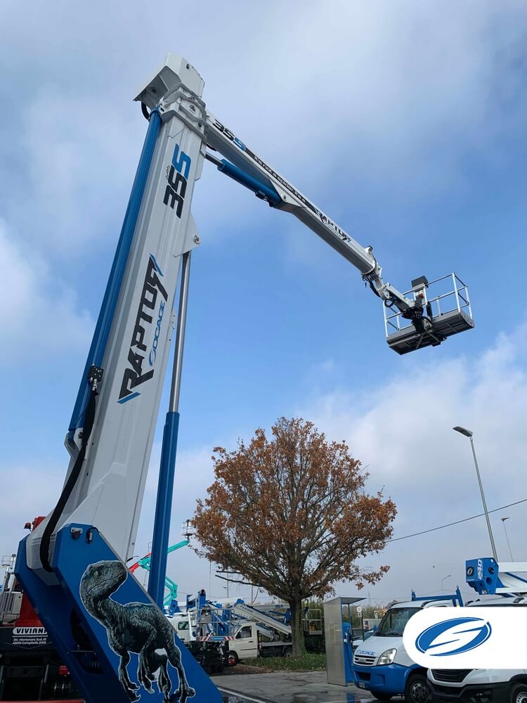 Plataforma elevadora de oruga Raptor 35S