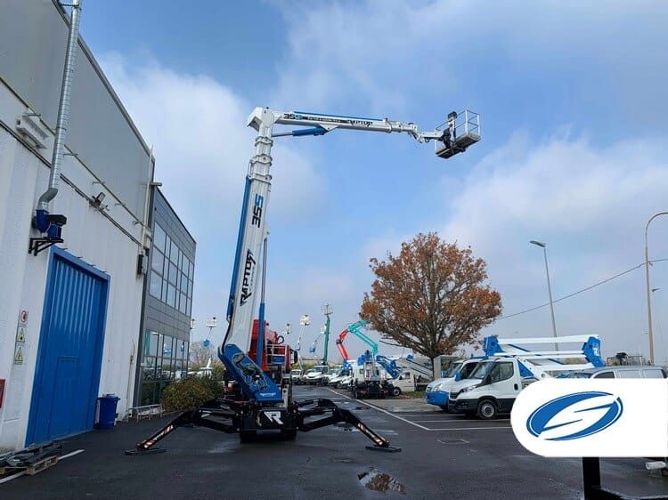 Plataforma elevadora de oruga Raptor 35S